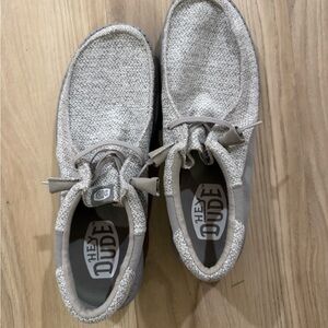 Hey Dude Men's Slip-On Loafers - Light Gray